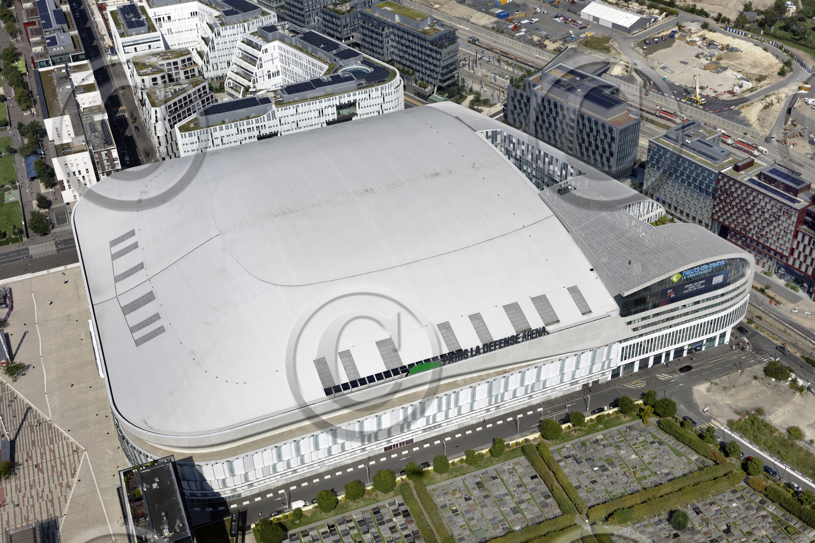 Le département des Hauts-de-Seine (Région Ile-de-France) en vues aériennes obliques