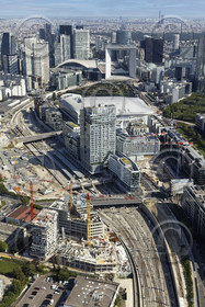 Le département des Hauts-de-Seine (Région Ile-de-France) en vues aériennes obliques