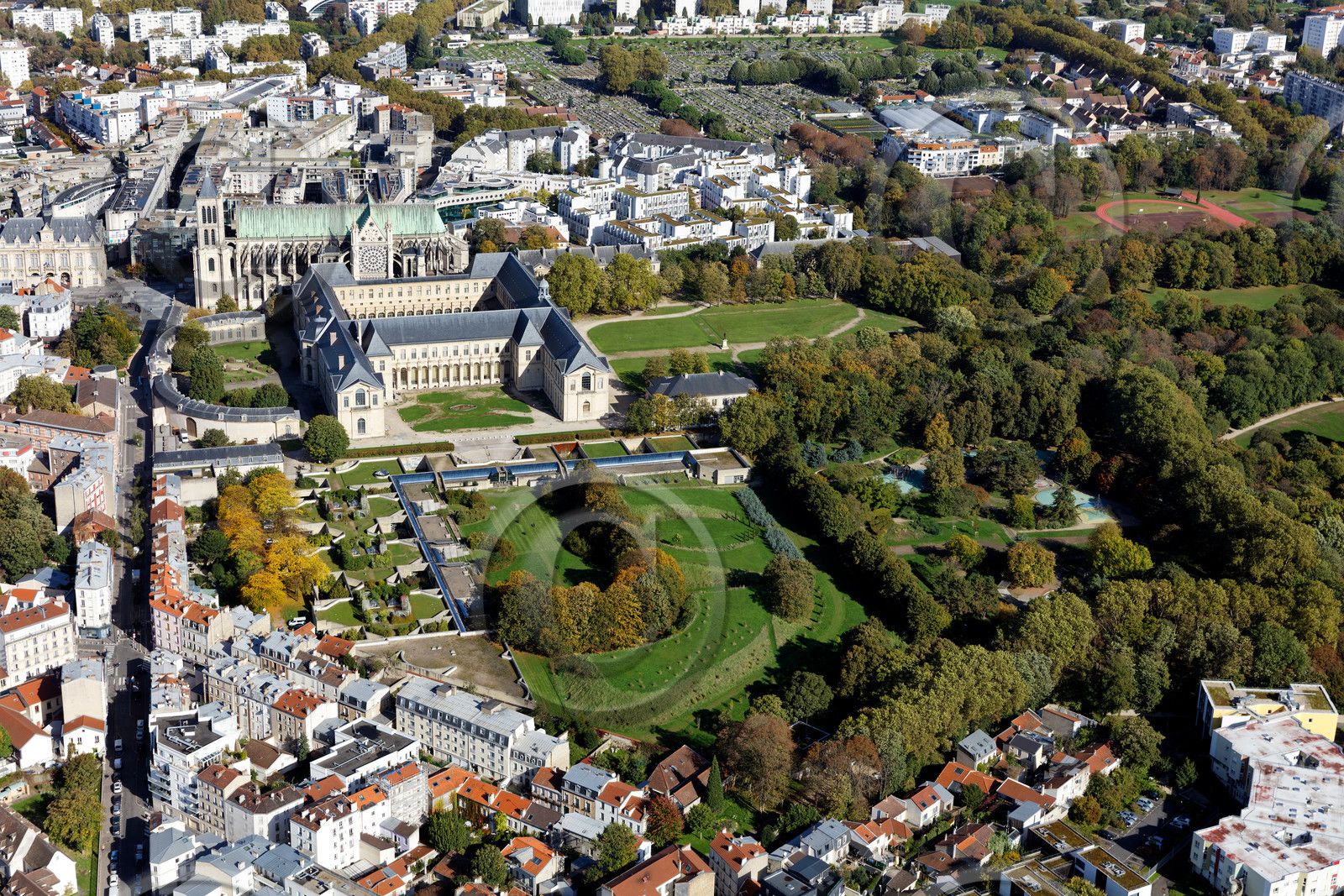 Le département de Seine-Saint-Denis (Région Ile-de-France) en vues aériennes obliques