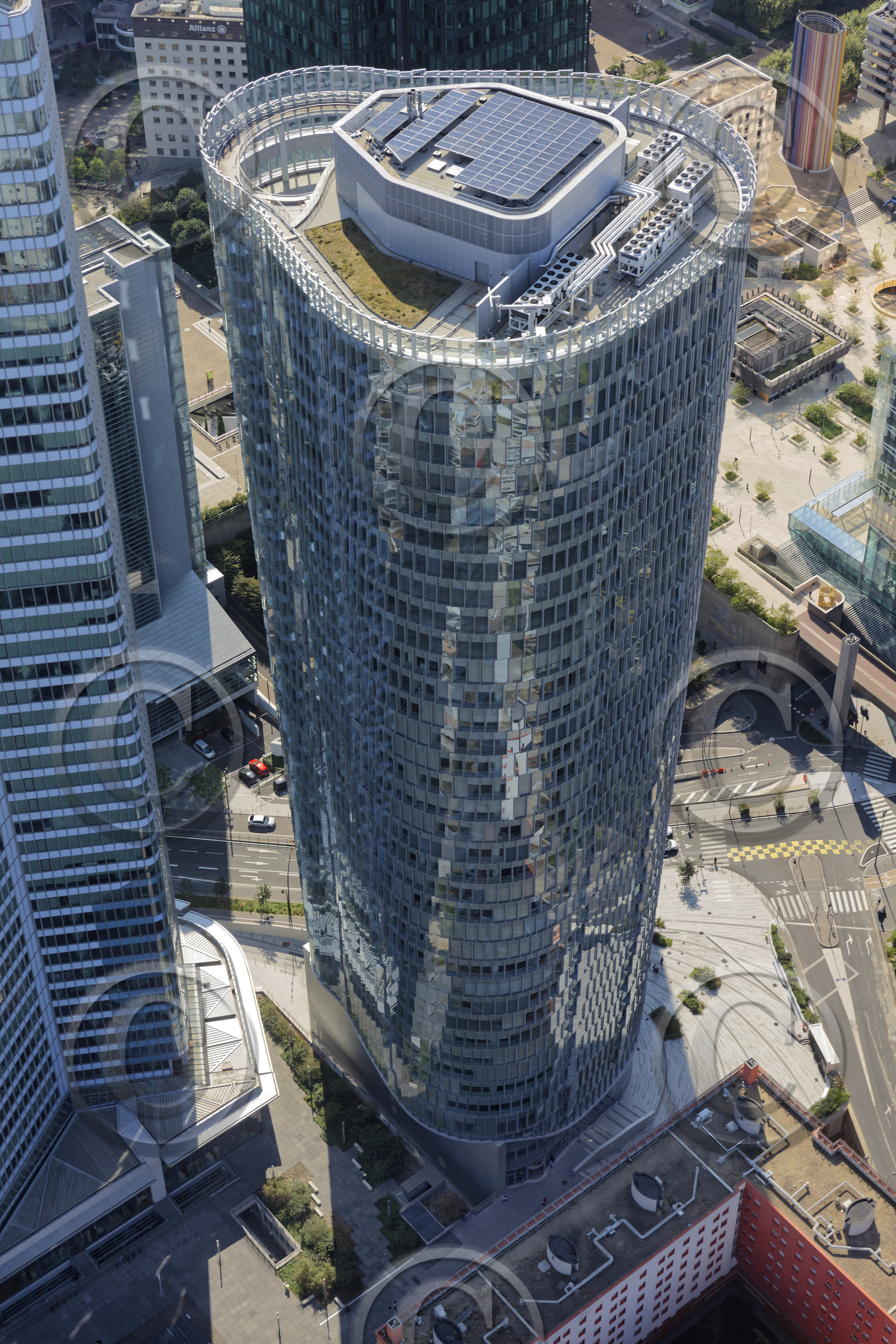 Le département des Hauts-de-Seine (Région Ile-de-France) en vues aériennes obliques