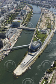 Le département des Hauts-de-Seine (Région Ile-de-France) en vues aériennes obliques