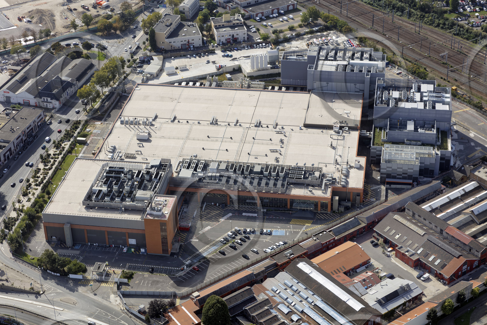 Le département de Seine-Saint-Denis (Région Ile-de-France) en vues aériennes obliques