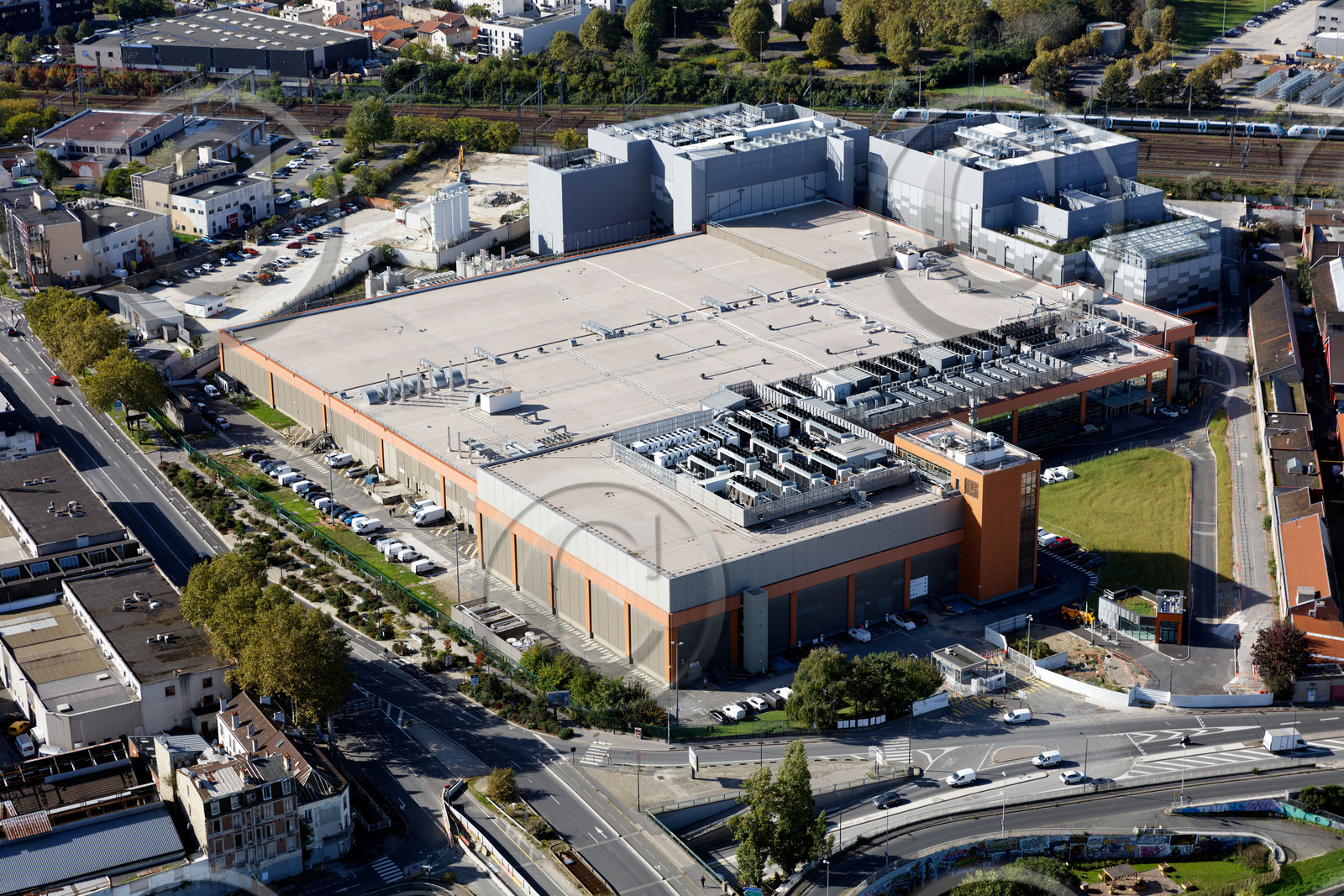 Le département de Seine-Saint-Denis (Région Ile-de-France) en vues aériennes obliques