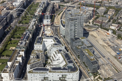 Le département des Hauts-de-Seine (Région Ile-de-France) en vues aériennes obliques