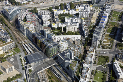 Le département des Hauts-de-Seine (Région Ile-de-France) en vues aériennes obliques