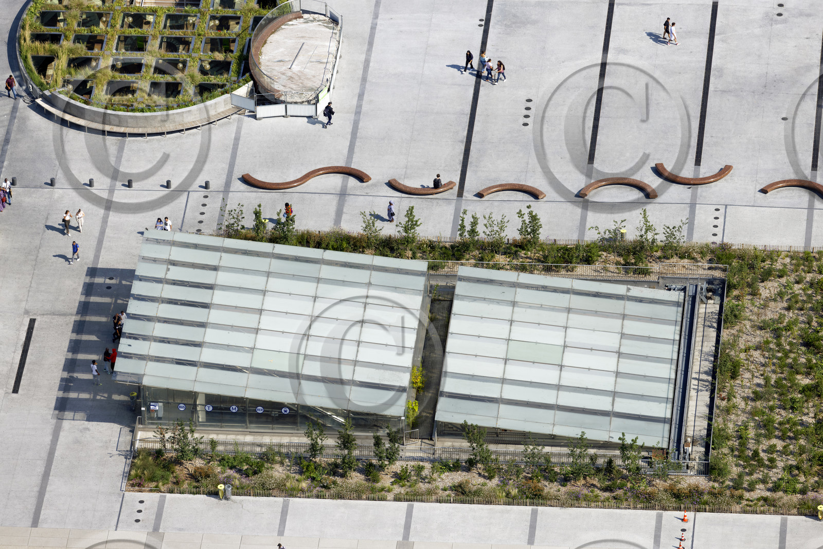 Le département des Hauts-de-Seine (Région Ile-de-France) en vues aériennes obliques