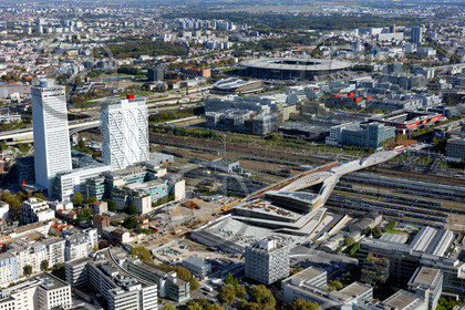 Le département de Seine-Saint-Denis (Région Ile-de-France) en vues aériennes obliques