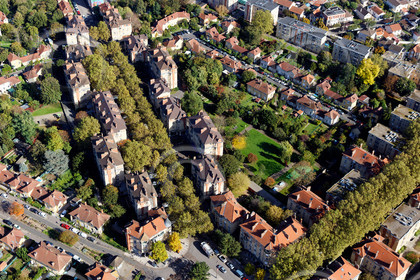 Le département de Seine-Saint-Denis (Région Ile-de-France) en vues aériennes obliques