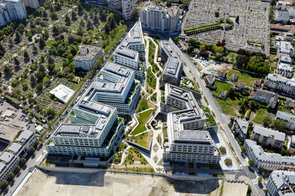 Le département des Hauts-de-Seine (Région Ile-de-France) en vues aériennes obliques