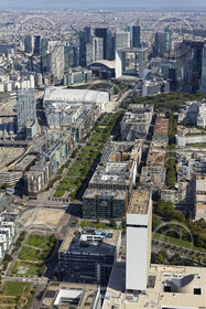 Le département des Hauts-de-Seine (Région Ile-de-France) en vues aériennes obliques