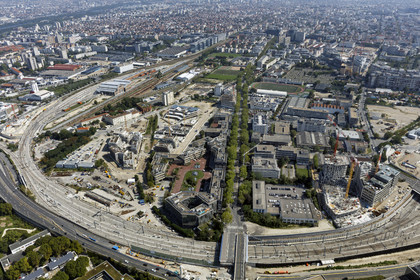 Le département des Hauts-de-Seine (Région Ile-de-France) en vues aériennes obliques