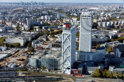 Le département de Seine-Saint-Denis (Région Ile-de-France) en vues aériennes obliques