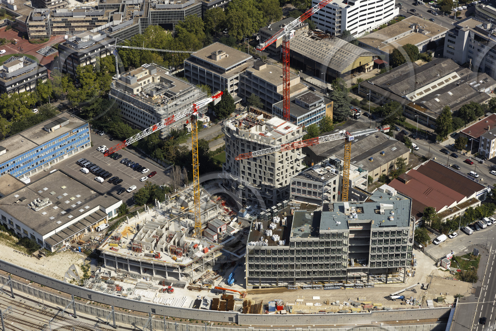 Le département des Hauts-de-Seine (Région Ile-de-France) en vues aériennes obliques
