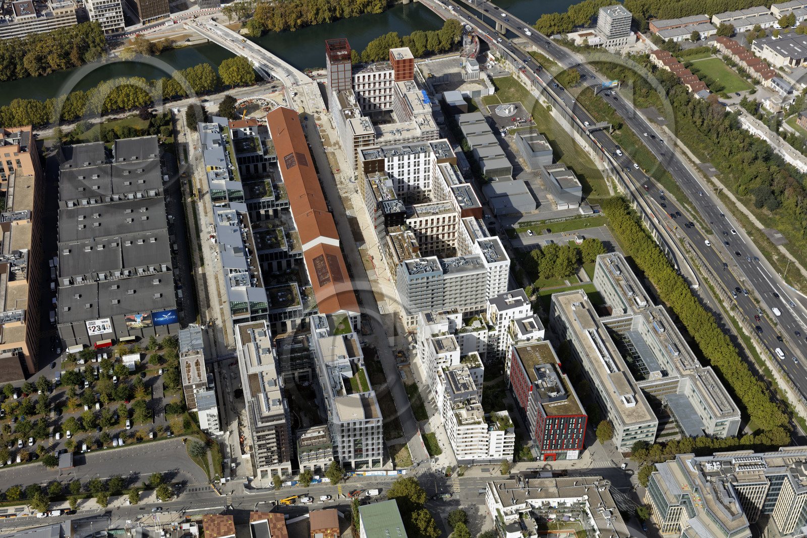 Le département de Seine-Saint-Denis (Région Ile-de-France) en vues aériennes obliques