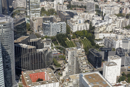 Le département des Hauts-de-Seine (Région Ile-de-France) en vues aériennes obliques