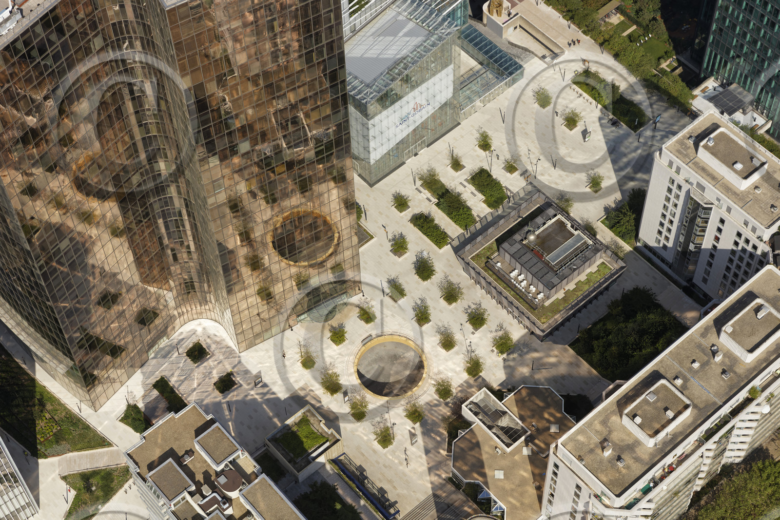 Le département des Hauts-de-Seine (Région Ile-de-France) en vues aériennes obliques