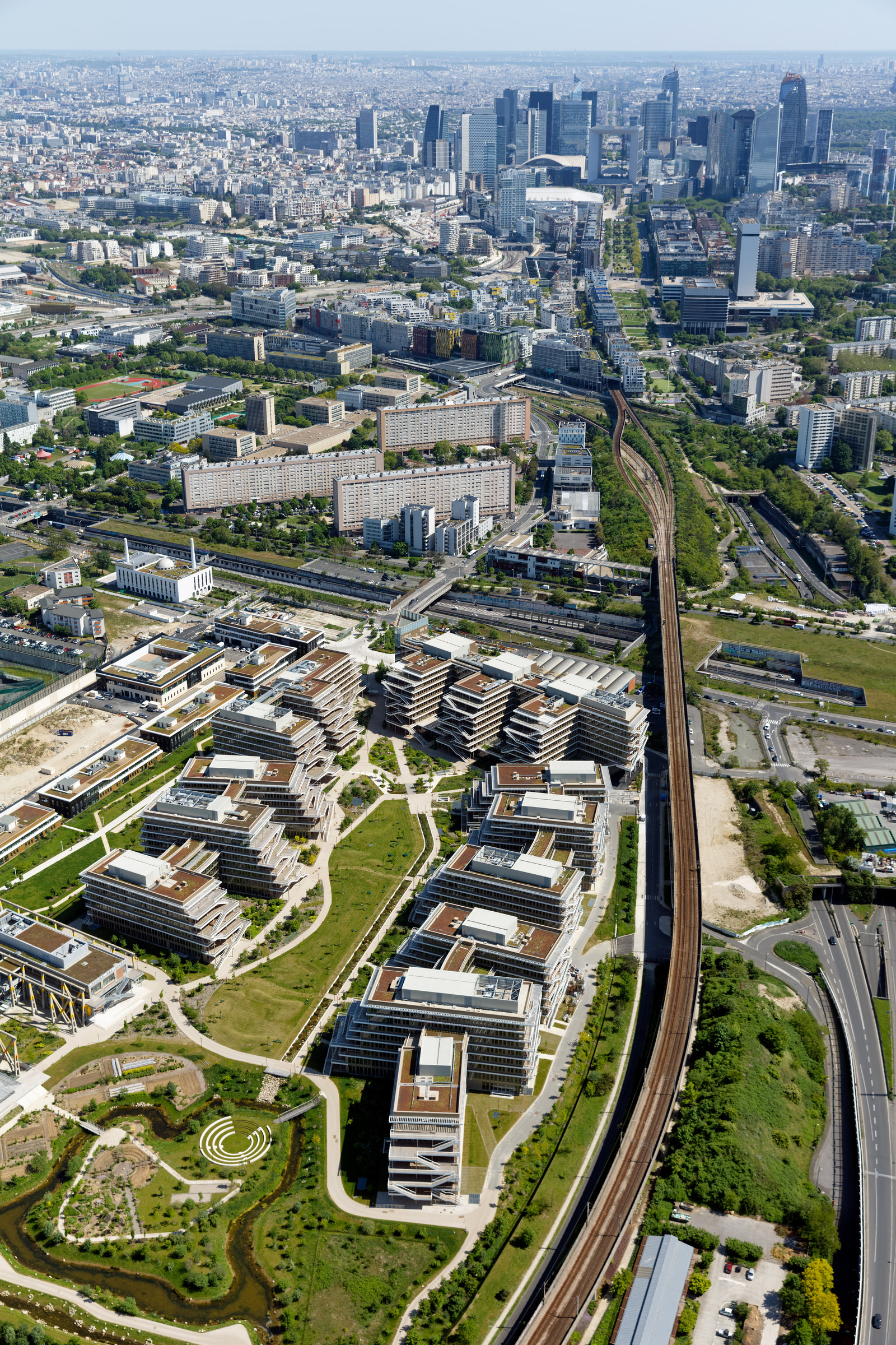 Le département des Hauts-de-Seine (Région Ile-de-France) en vues aériennes obliques