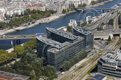 Le département des Hauts-de-Seine (Région Ile-de-France) en vues aériennes obliques