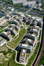 Le département des Hauts-de-Seine (Région Ile-de-France) en vues aériennes obliques