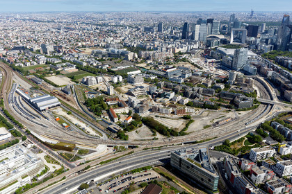 Le département des Hauts-de-Seine (Région Ile-de-France) en vues aériennes obliques