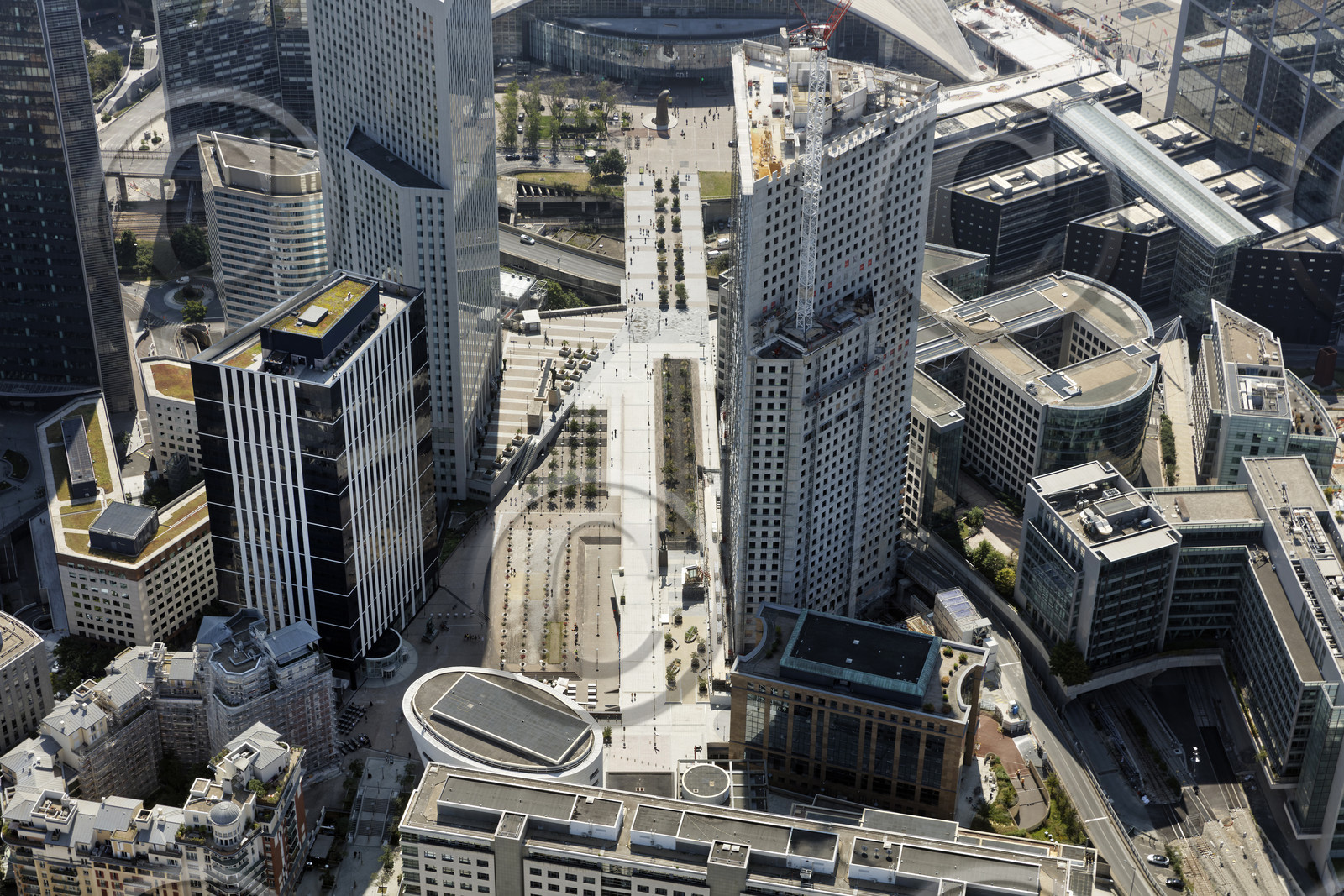 Le département des Hauts-de-Seine (Région Ile-de-France) en vues aériennes obliques