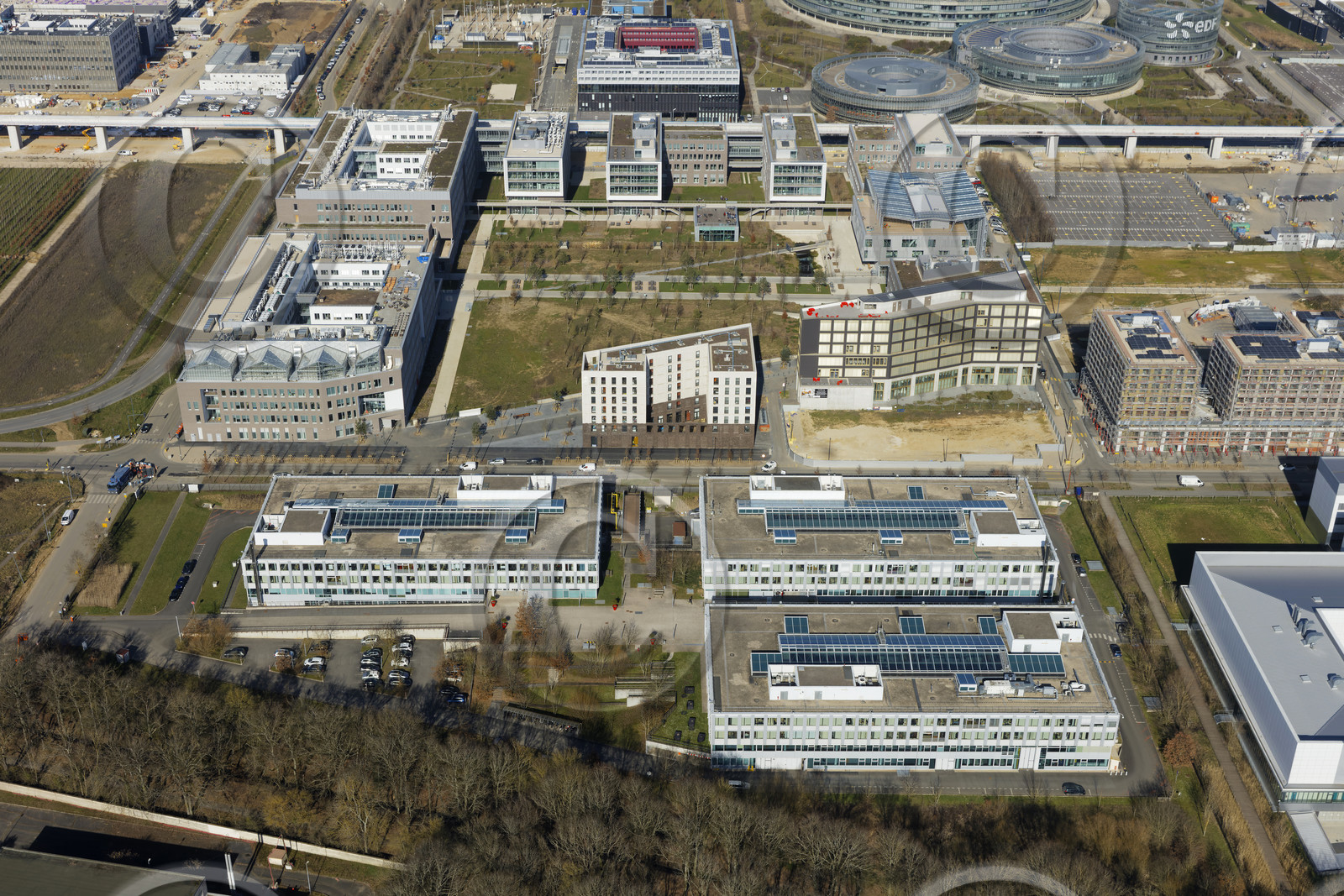 Le département de l'Essonne (Région Ile-de-France) en vues aériennes obliques