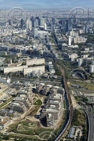 Le département des Hauts-de-Seine (Région Ile-de-France) en vues aériennes obliques