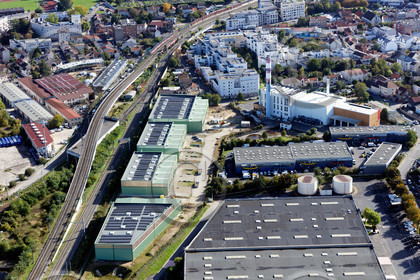 Le département de Seine-Saint-Denis (Région Ile-de-France) en vues aériennes obliques