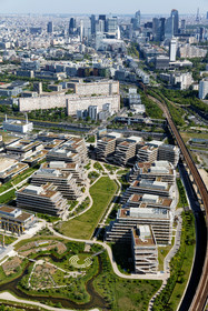 Le département des Hauts-de-Seine (Région Ile-de-France) en vues aériennes obliques