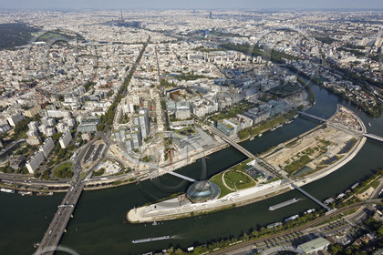 Le département des Hauts-de-Seine (Région Ile-de-France) en vues aériennes obliques