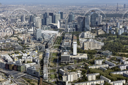 Le département des Hauts-de-Seine (Région Ile-de-France) en vues aériennes obliques