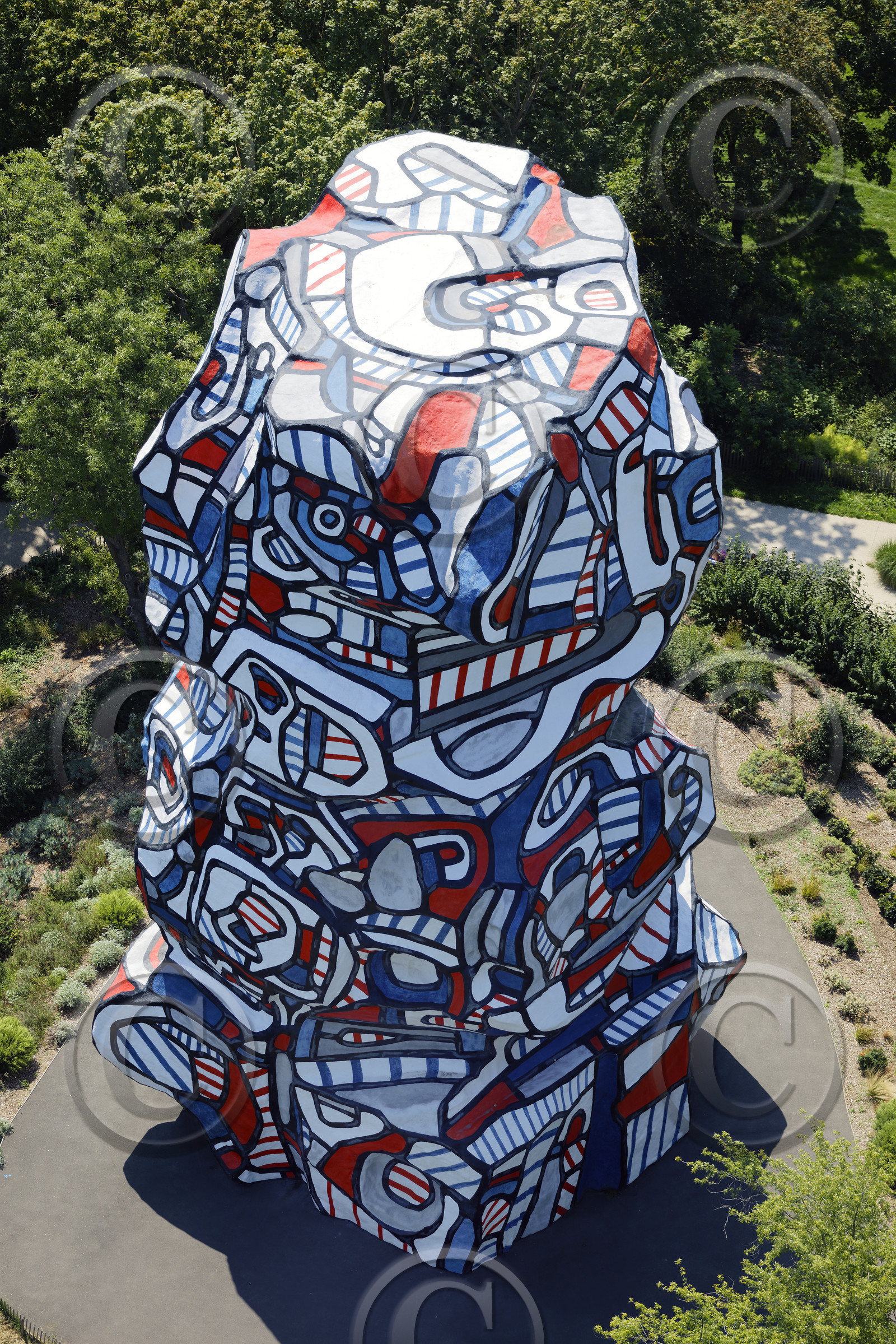 Le département des Hauts-de-Seine (Région Ile-de-France) en vues aériennes obliques