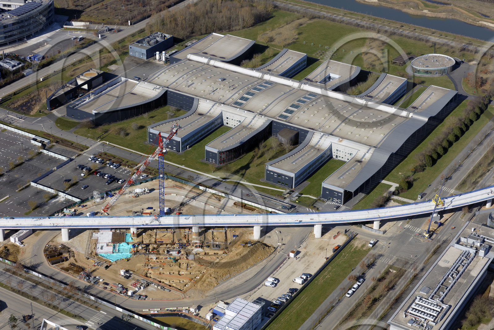 Le département de l'Essonne (Région Ile-de-France) en vues aériennes obliques