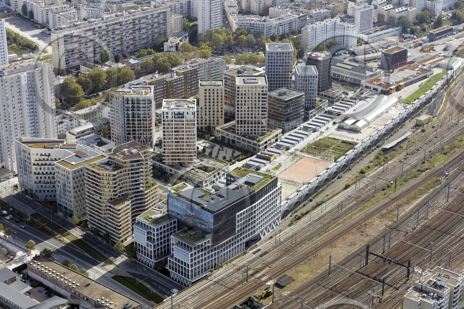 Paris (Région Ile-de-France) en vues aériennes obliques