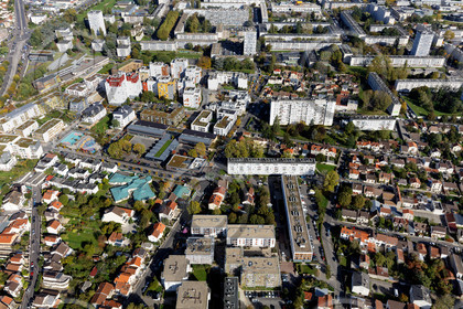 Le département de Seine-Saint-Denis (Région Ile-de-France) en vues aériennes obliques