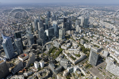 Le département des Hauts-de-Seine (Région Ile-de-France) en vues aériennes obliques