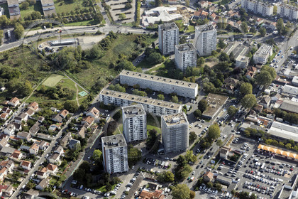 Le département de Seine-Saint-Denis (Région Ile-de-France) en vues aériennes obliques