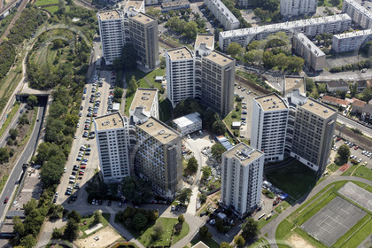 Le département des Hauts-de-Seine (Région Ile-de-France) en vues aériennes obliques