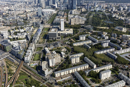 Le département des Hauts-de-Seine (Région Ile-de-France) en vues aériennes obliques