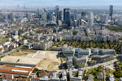 Le département des Hauts-de-Seine (Région Ile-de-France) en vues aériennes obliques