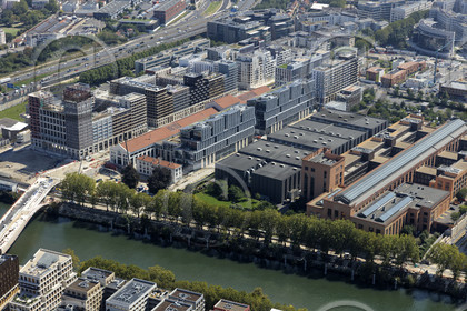 Le département de Seine-Saint-Denis (Région Ile-de-France) en vues aériennes obliques