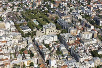 Le département des Hauts-de-Seine (Région Ile-de-France) en vues aériennes obliques