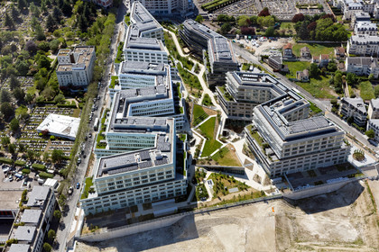 Le département des Hauts-de-Seine (Région Ile-de-France) en vues aériennes obliques
