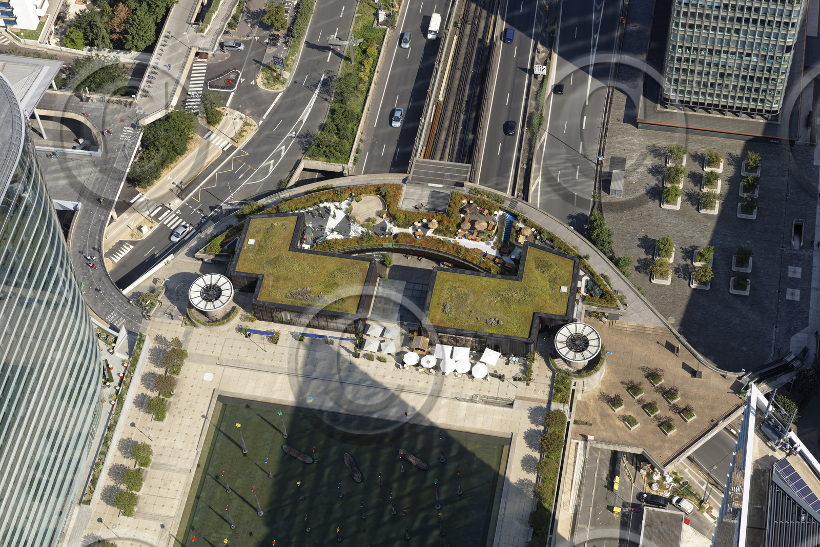 Le département des Hauts-de-Seine (Région Ile-de-France) en vues aériennes obliques