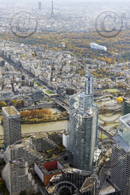 Le département des Hauts-de-Seine (Région Ile-de-France) en vues aériennes obliques
