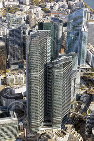 Le département des Hauts-de-Seine (Région Ile-de-France) en vues aériennes obliques