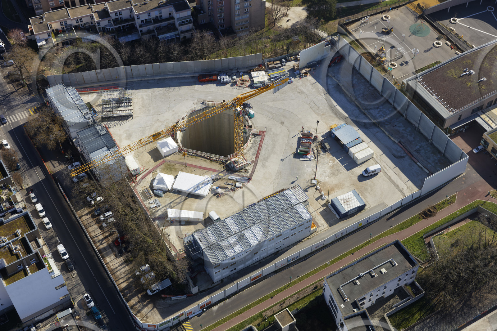 Le département des Hauts-de-Seine (Région Ile-de-France) en vues aériennes obliques