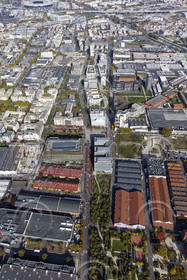 Le département de Seine-Saint-Denis (Région Ile-de-France) en vues aériennes obliques