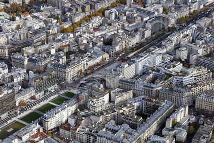 Le département des Hauts-de-Seine (Région Ile-de-France) en vues aériennes obliques