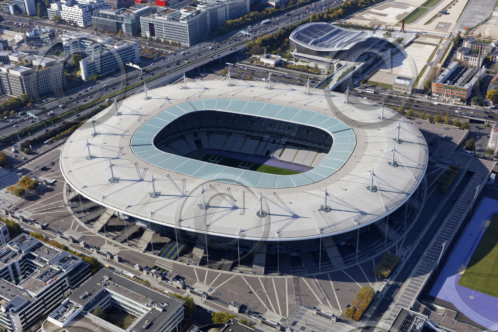 Le département de Seine-Saint-Denis (Région Ile-de-France) en vues aériennes obliques